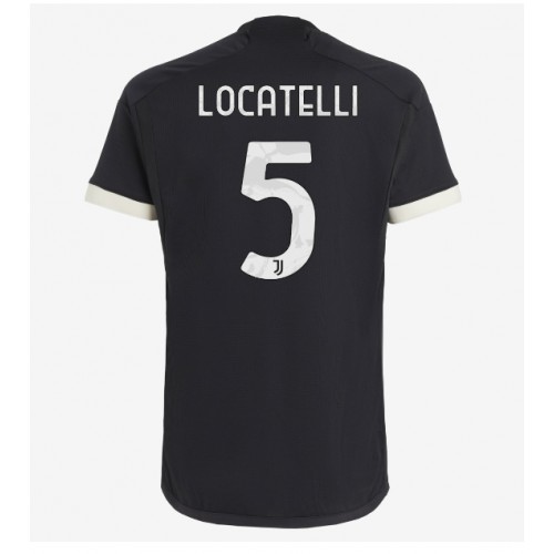 Juventus Manuel Locatelli #5 Rezervni Dres 2023-24 Kratak Rukav